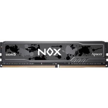 TeknoKapsül Apacer Nox 32GB 2X16GB 6000MHZ CL38 Ddr5 (AH5U32G60C622MBAA-2) Gaming Pc Ram Kit