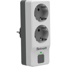 TeknoKapsül Dotvolt Surge Hunter 2 Lı Kablosuz Enerjı Koruma Prızı (1050 J)