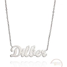 Bigakan 925 Ayar Gümüş Dilber Isimli Kolye