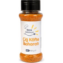 Nova Glutensiz Glutensiz Çiğ Köfte Baharatı 100 G – Katkısız, Glutensiz, Vegan Uyumlu, Pratik Lezzet