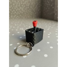 3D Snaxx Manuel Vites Tasarımlı Anahtarlık – Araba Tutkunları Için Mini Şanzıman Modeli