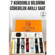 Ethab Ticaret Akıllı Saat 7 Farklı Kordonlu Arama Cevaplayan Bildirim Gps Özelliği - GL002V-7MFDC9