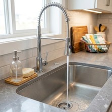 Direkstoktan Ayme Endüstriyel Eviye Bataryası Krom - Kitchen Faucet