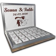 Blackeye Chocolate Söz Nişan Nikah Çikolatası (72 Adet Madlen Çikolata)
