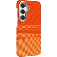 Toyigoo Ieg™  Samsung Galaxy S25 Fe Vega Magsafe Kapak - Turuncu