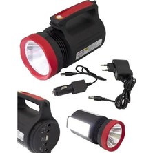 Powerbank Büyük Fener Çift Yönlü Çok Amaçlı Büyük Fener Midastech