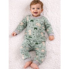 Saye Kids Kaplanlı Bebek Pijama Takımı