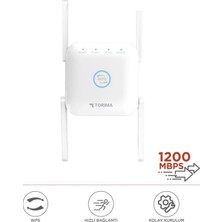 Nemere Wifi Sinyal Güçlendirici Yakınlaştırıcı Pro Router AC24 Beyaz