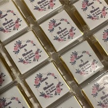 Blackeye Chocolate Söz Nişan Nikah Kız Isteme Çikolatası (100 Adet Madlen Çikolata)