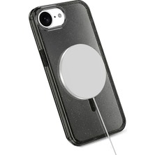 Toyigoo Ieg™  Apple Iphone 16E Star Magsafe Kapak - Siyah