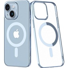 Toyigoo Ieg™  Iphone 14 Plus Kılıf Element Magneticsafe Sert Kapak - Sierra Blue