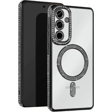 Toyigoo Ieg™  Samsung Galaxy A25 5g Joke Simli Magneticsafe Kılıf - Siyah