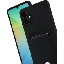 Toyigoo Ieg™  Samsung Galaxy A07 4g Kelvin Kartvizitli Silikon - Siyah