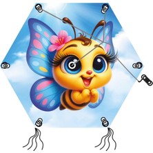 FB Cup Sino Uçurtmaları - Kendi Uçurtmanı Kendin Yap Seti | Altıgen Tasarım, Kolay Kurulum