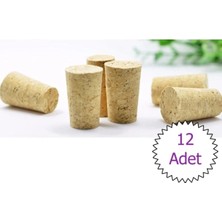 Macgon Şişe Tıpası, Vakumlu Şişe Tıpası 2 x 3 cm 12 Adet