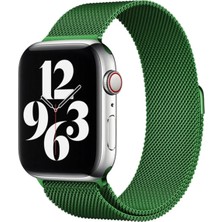 Toyigoo Ieg™  Apple Watch 38MM Metal Mıknatıslı Kordon - Yeşil