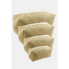 Toyigoo Ieg™ 4 Adet El Tutmalı Makyaj Çantası