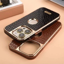 Toyigoo Ieg™  Iphone 13 Pro Max Kılıf Snake Kapak - Bordo