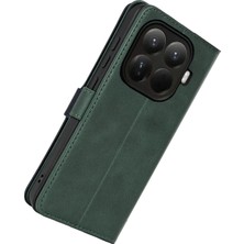 Toyigoo Ieg™  Xiaomi Mi 15T Pro Trend S Plus Kapaklı Kılıf - Yeşil