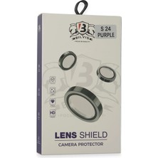 Toyigoo Ieg™  Samsung Galaxy S24 Bilvis Titan Kamera Lens - Derin Mor