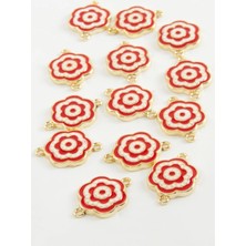 Toyigoo Ieg™ Çiçek Çift Kulplu Mineli Bileklik ve Kolye Ucu Aparatı 1 Adet