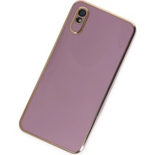 Toyigoo Ieg™  Xiaomi Redmi 9A Kılıf Volet Silikon - Mor
