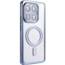 Toyigoo Ieg™  Xiaomi Mi 15T Pro Joke Simli Magneticsafe Kılıf - Mavi