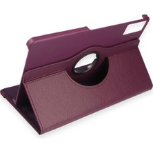 Toyigoo Ieg™  Huawei Honor Pad 10 12.1 Kılıf 360 Tablet Deri Kılıf - Mürdüm