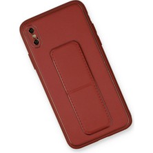 Toyigoo Ieg™  Iphone Xs Max Kılıf Coco Deri Standlı Kapak - Fuşya