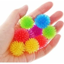 Toyigoo Ieg™  Neon Renkli Dikenli Kedi Oyun Topu