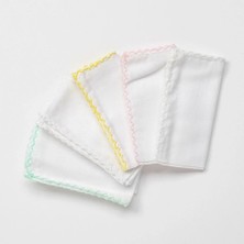 Toyigoo Ieg™ AC24447 Basic 5'li Bebek Ağız Mendili 25X25 cm Pink