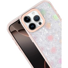 Toyigoo Ieg™  Apple Iphone 16 Pro Max Lumi Desenli Kapak - Pembe