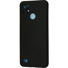 Toyigoo Ieg™  Realme C21 Kılıf Nano Içi Kadife Silikon - Siyah