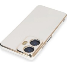 Toyigoo Ieg™  Realme C55 Kılıf Volet Silikon - Beyaz