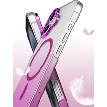 Toyigoo Ieg™  Apple Iphone 16 Plus Glossy Magsafe Kapak - Pembe