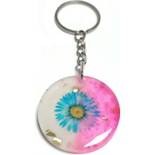 Toyigoo Ieg™ Papatya Kalp Epoksi Anahtarlık