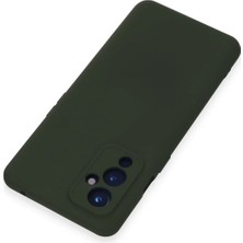 Toyigoo Ieg™  One Plus 9 Kılıf Nano Içi Kadife Silikon - Koyu Yeşil