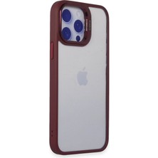 Toyigoo Ieg™  Iphone 14 Pro Kılıf Roblox Lens Standlı Kapak - Bordo
