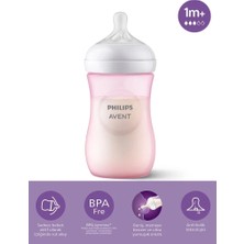 Toyigoo Ieg™ Doğal Tepkili Natural Response Pp Biberon 260 ml 1+ Ay Pembe