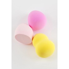 Toyigoo Ieg™ 3 Adet Yumurta Silindir Makyaj Süngeri