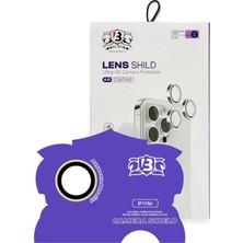 Toyigoo Ieg™  Apple Iphone 17 Air Bilvis Titan Kamera Lens - Gold