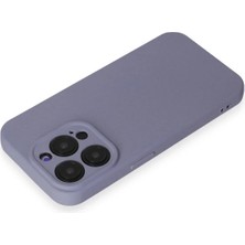 Toyigoo Ieg™  Iphone 15 Pro Max Kılıf Nano Içi Kadife Silikon - Lila