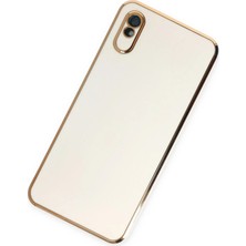 Toyigoo Ieg™  Xiaomi Redmi 9A Kılıf Volet Silikon - Beyaz