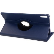 Toyigoo Ieg™  Huawei Matepad 11 10.9 360 Tablet Deri Kılıf - Lacivert