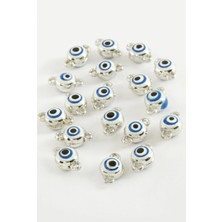 Toyigoo Ieg™ Nazar Çift Kulplu Mineli Bileklik ve Kolye Ucu Aparatı 1 Adet