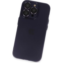 Toyigoo Ieg™  Iphone 14 Pro Max Kılıf Luko Lens Silikon - Siyah