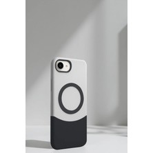 Toyigoo Ieg™  Apple Iphone 16E Velar Magsafe Kapak - Natural Grey