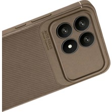 Toyigoo Ieg™  Xiaomi Poco F8 Pro Auto Focus Karbon Kapak - Kahverengi