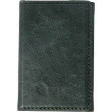 Toyigoo Ieg™  Tema Magsafe Deri Kartlık - Yeşil