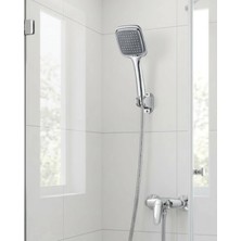 Toyigoo Ieg™ Siyah El Duşu Seti Spiral Duş Hortumu ve Duvar Askılı Çok Fonksiyonlu Duş Başlığı